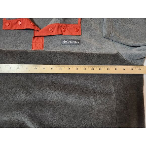 Columbia Quarter Snap Fleece Pullover – Men’s XXL, Gray - Picture 7 of 9